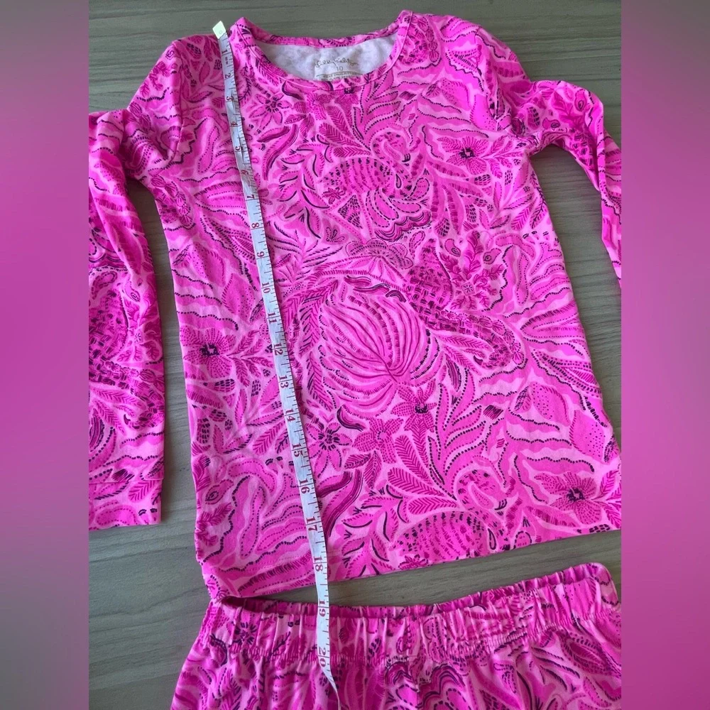 Lilly Pulitzer Pink and Purple Patterned Garment